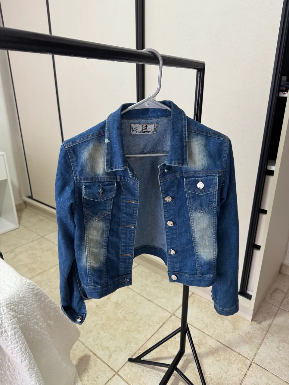 Campera de jean No recuerdo · Talle 13 años / 158 cm