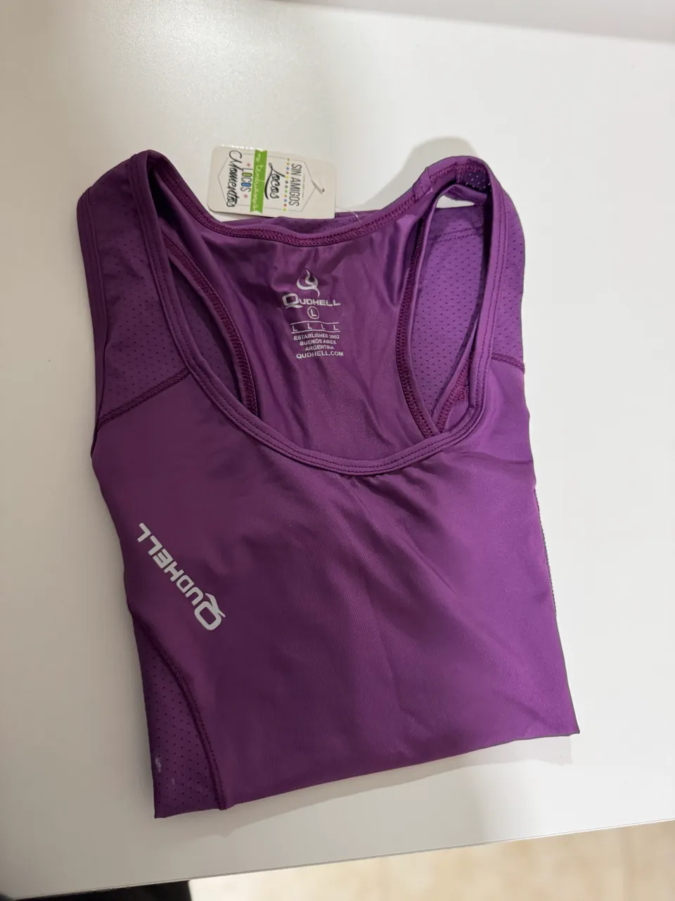Musculosa Qudhell · Talle L