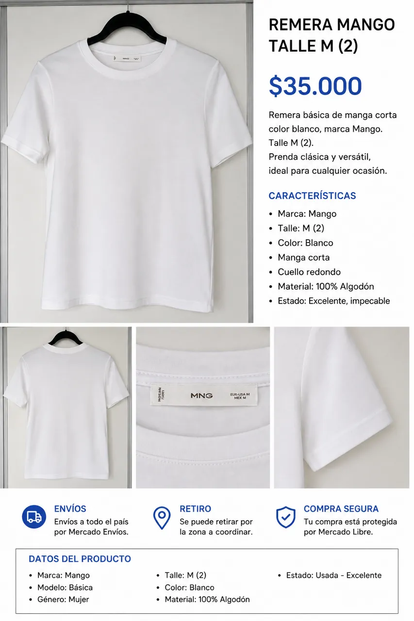 Mango · Talle M