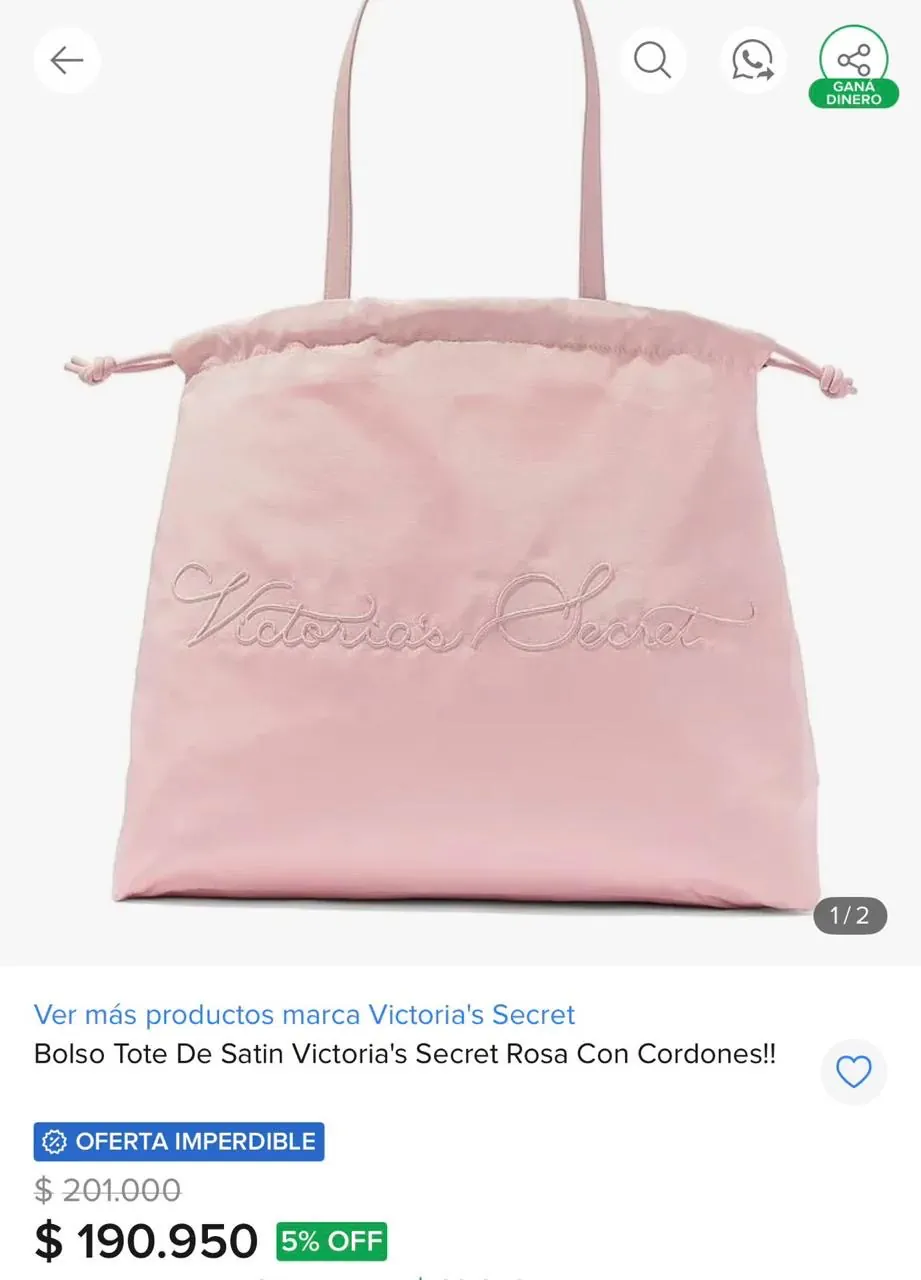 Bolso Victoria's Secret - imagen 1