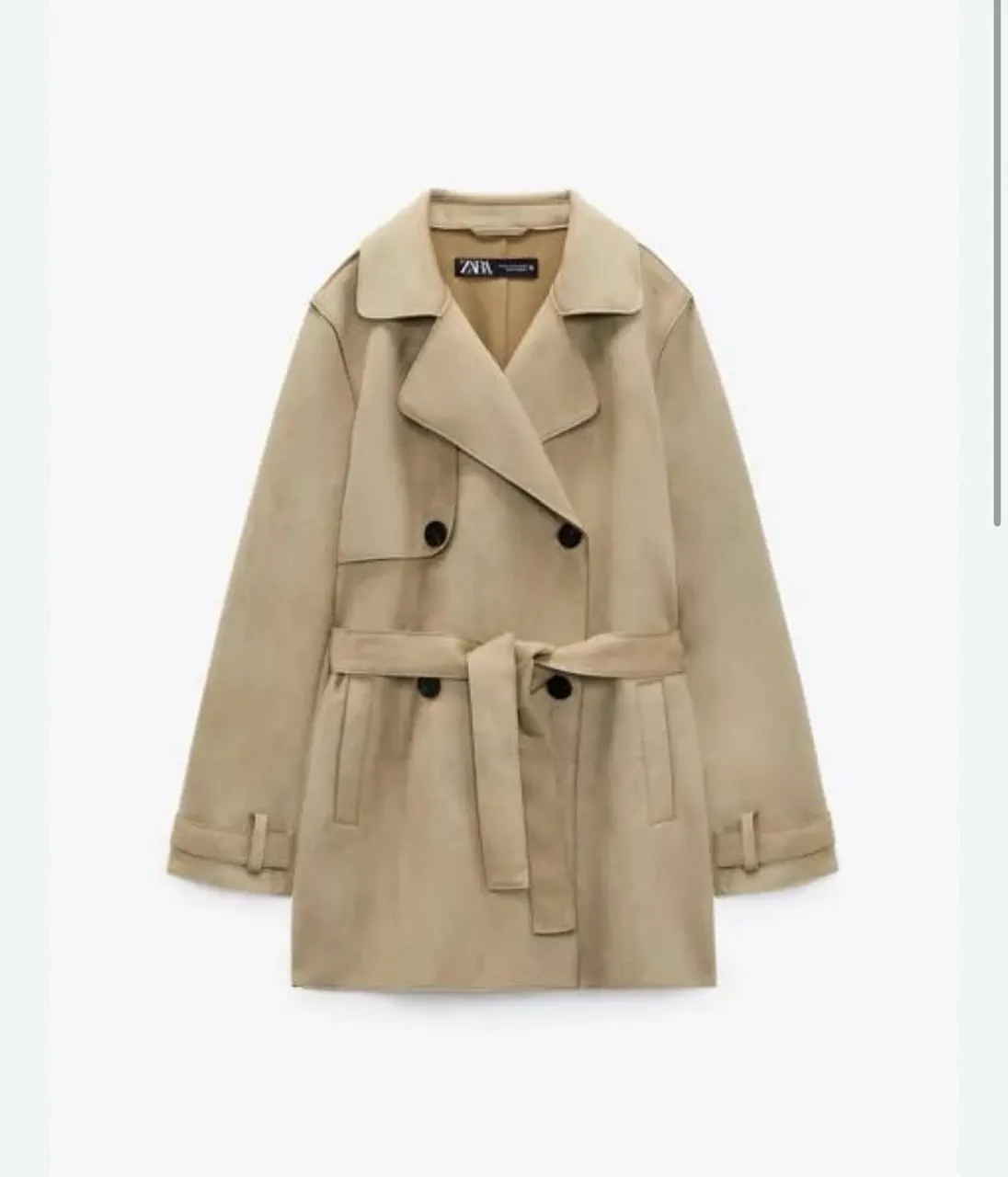 Trench Zara · Talle L