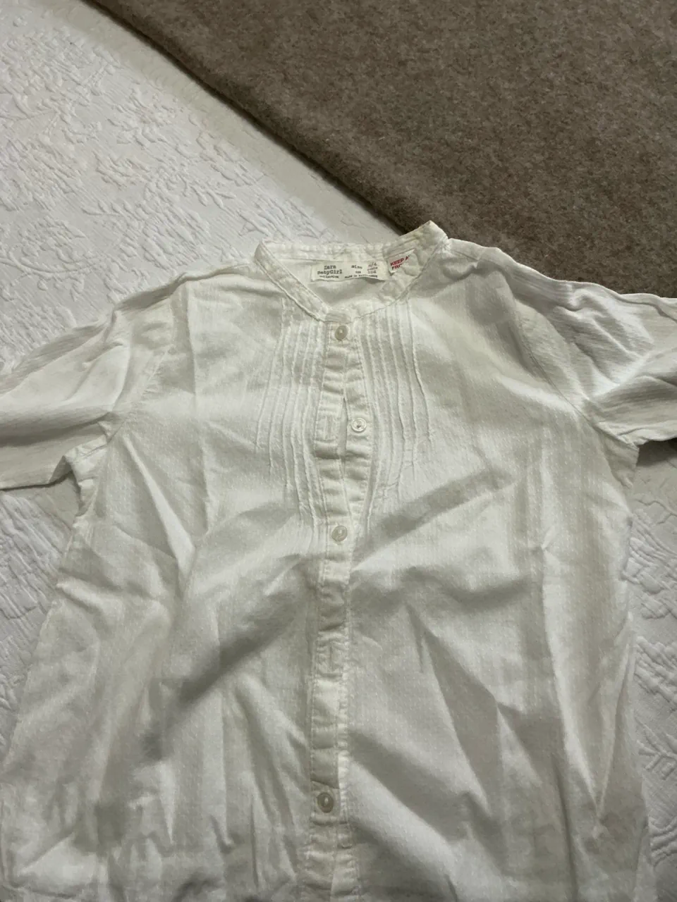 Camisa manga larga Zara · Talle 4 años / 104 cm