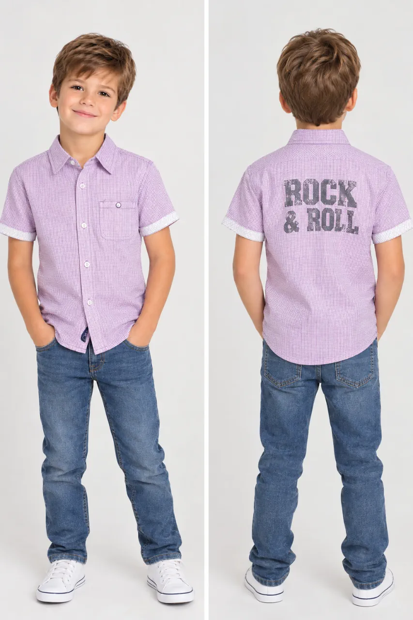 Camisa manga corta Zara - imagen 1