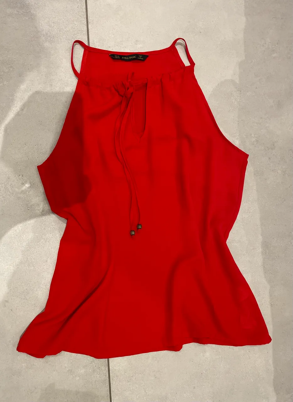 Musculosa Zara Basic · Talle M