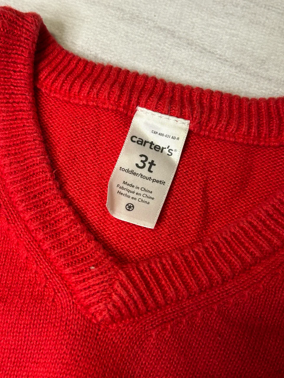 Sweater de cuello redondo Carter's - imagen 2