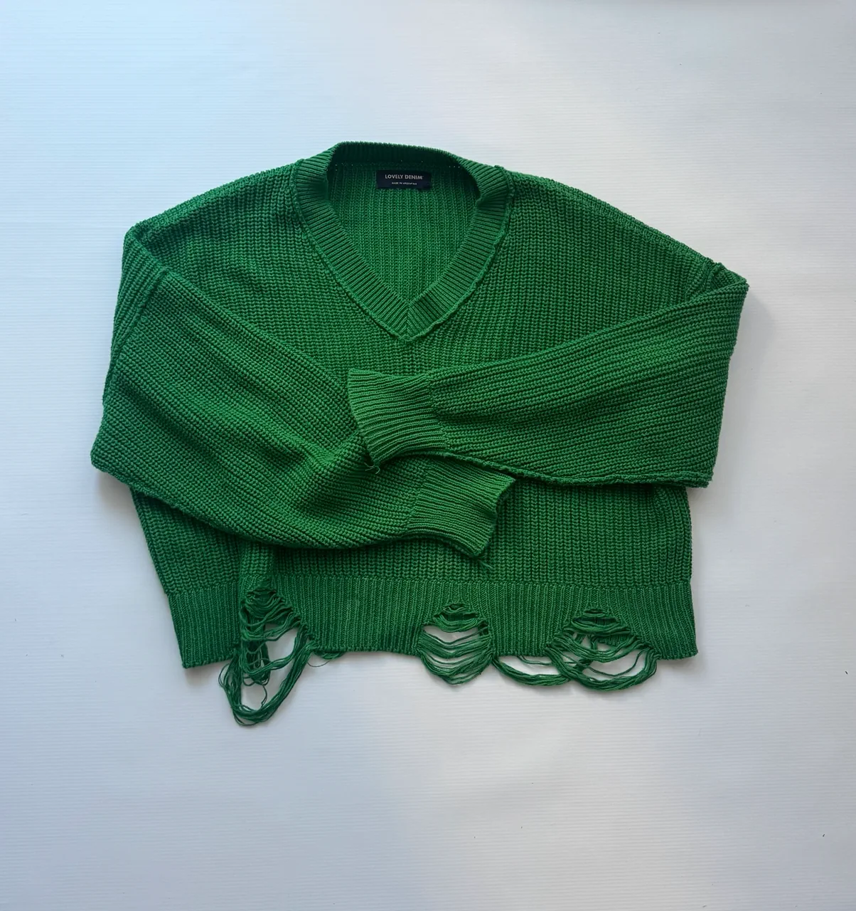 Sweater Lovely Denim · Talle único