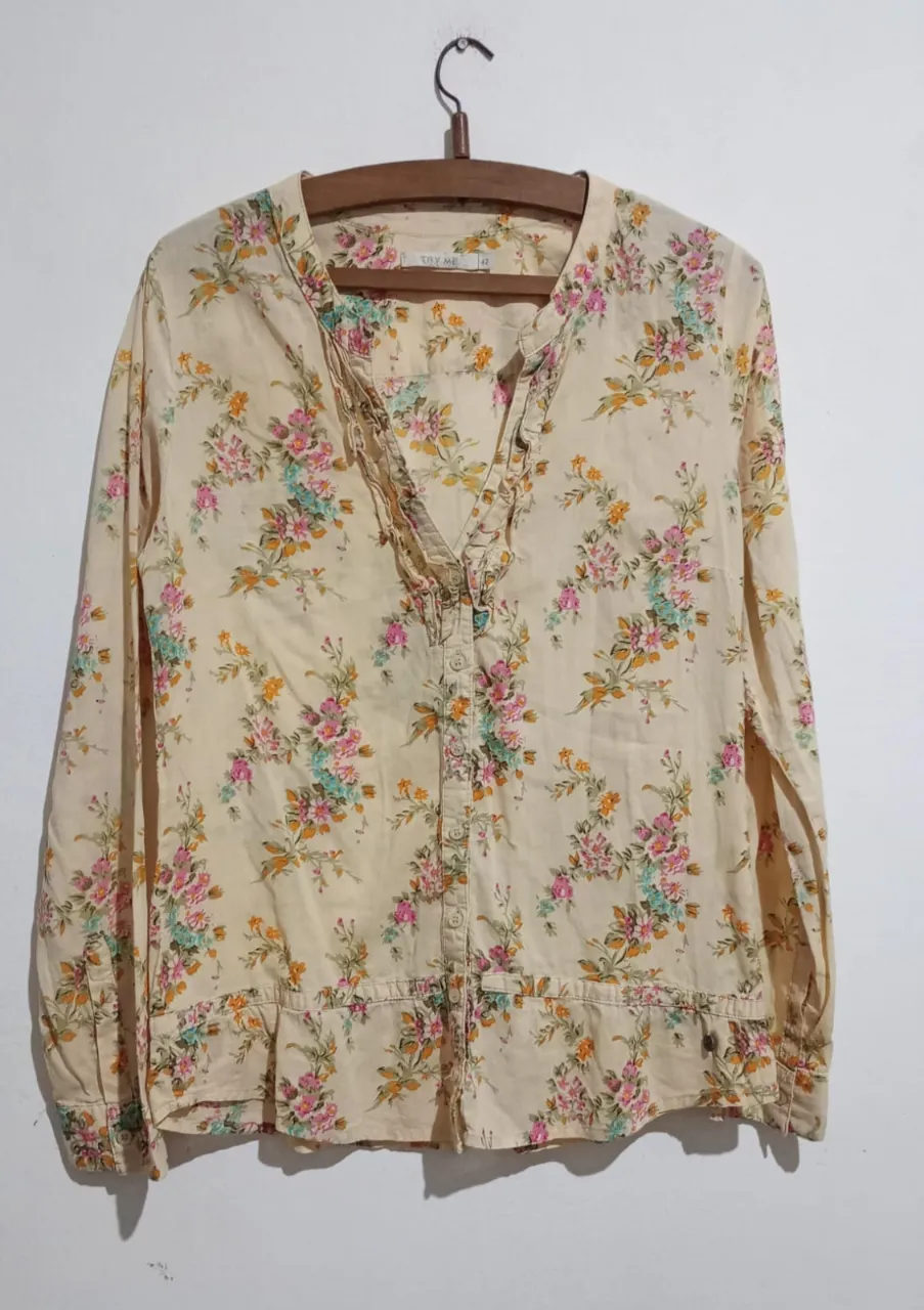 Camisa Try Me · Talle M