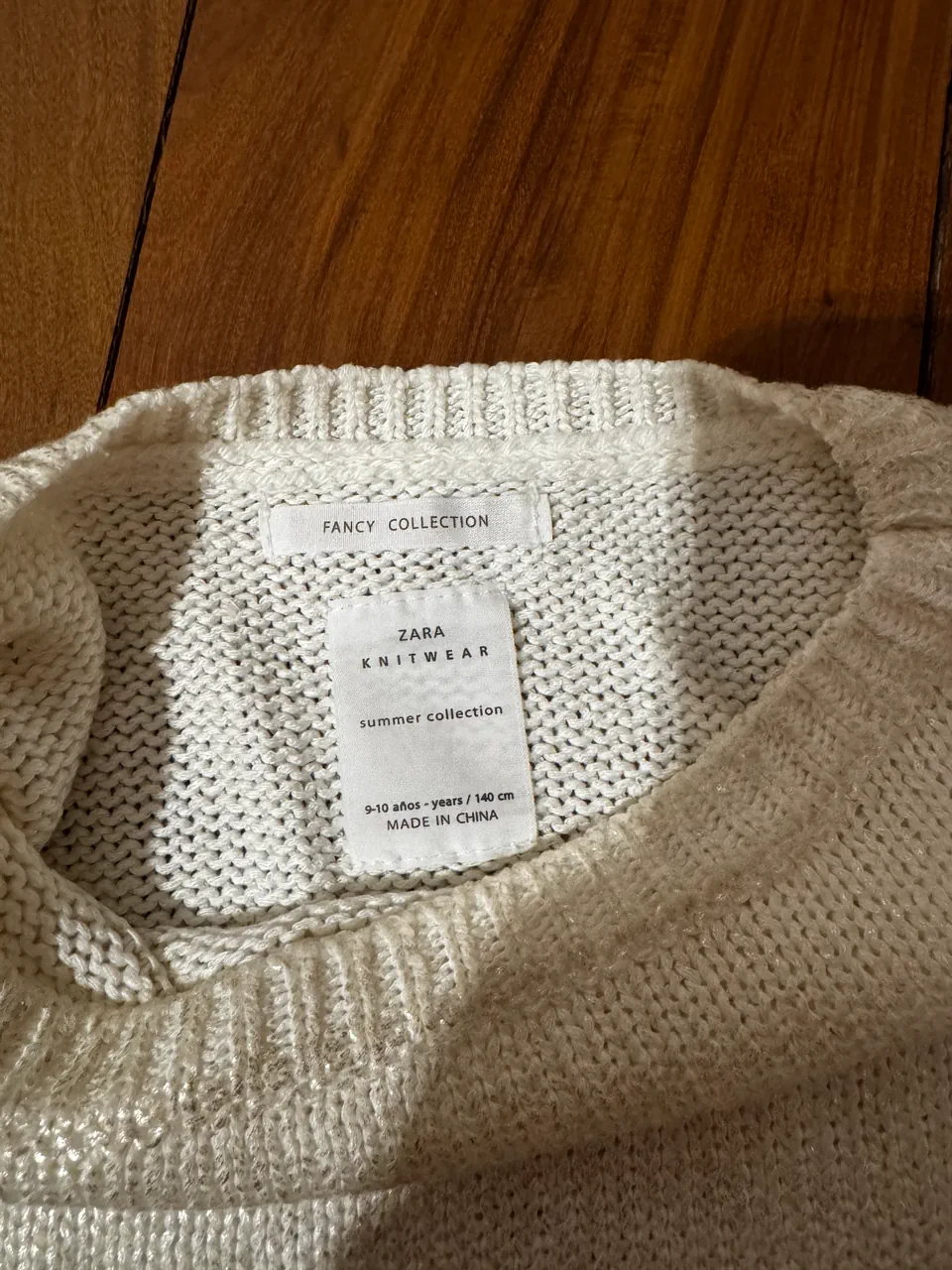 Sweater de cuello redondo Zara - imagen 2