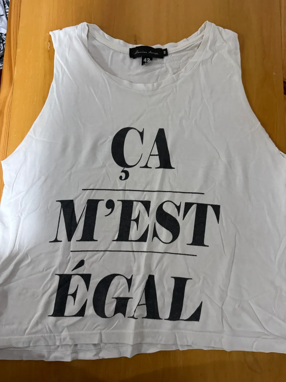 Musculosa Etiqueta Negra - imagen 1