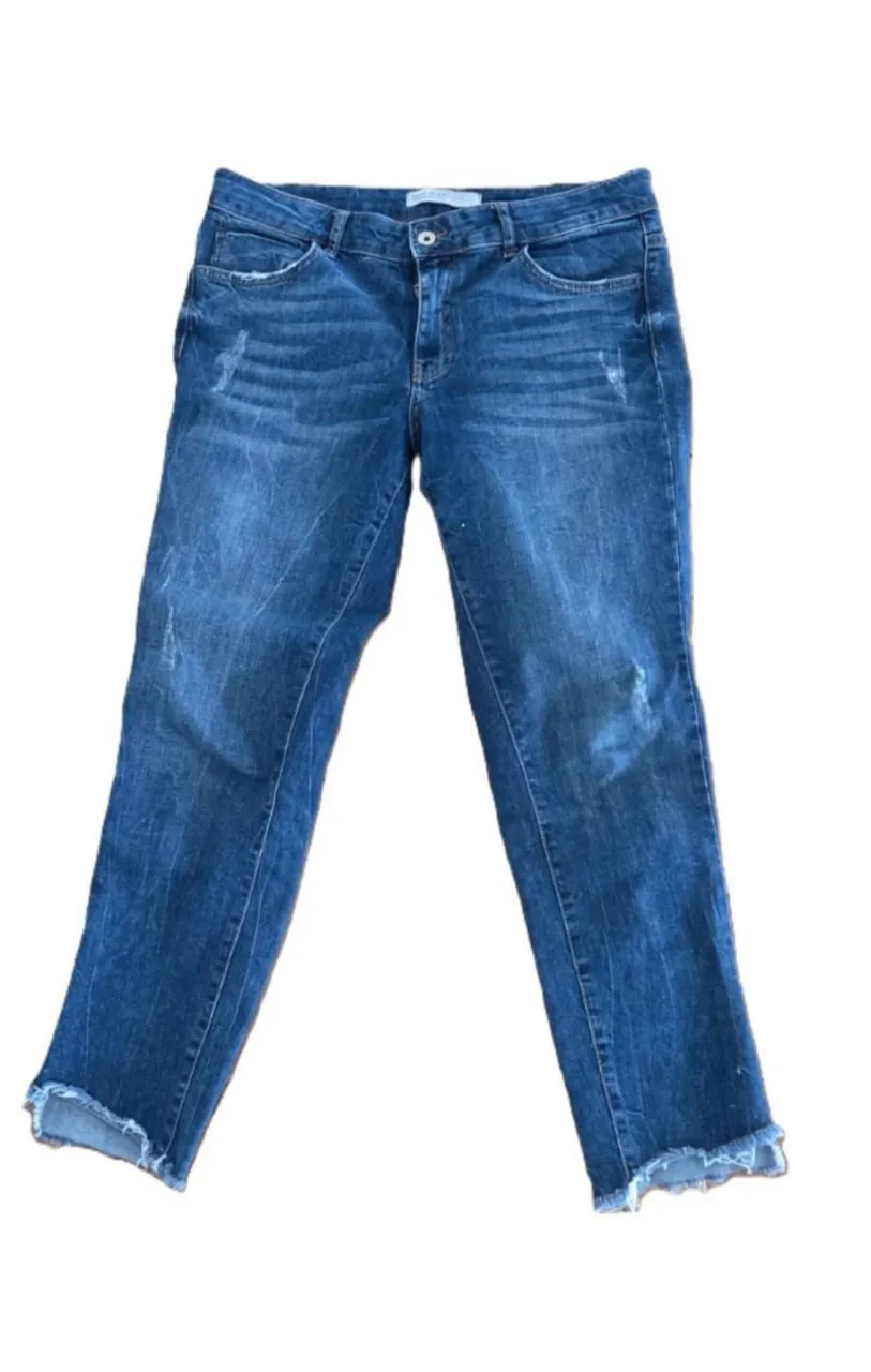 Jeans por los tobillos Zara - imagen 1