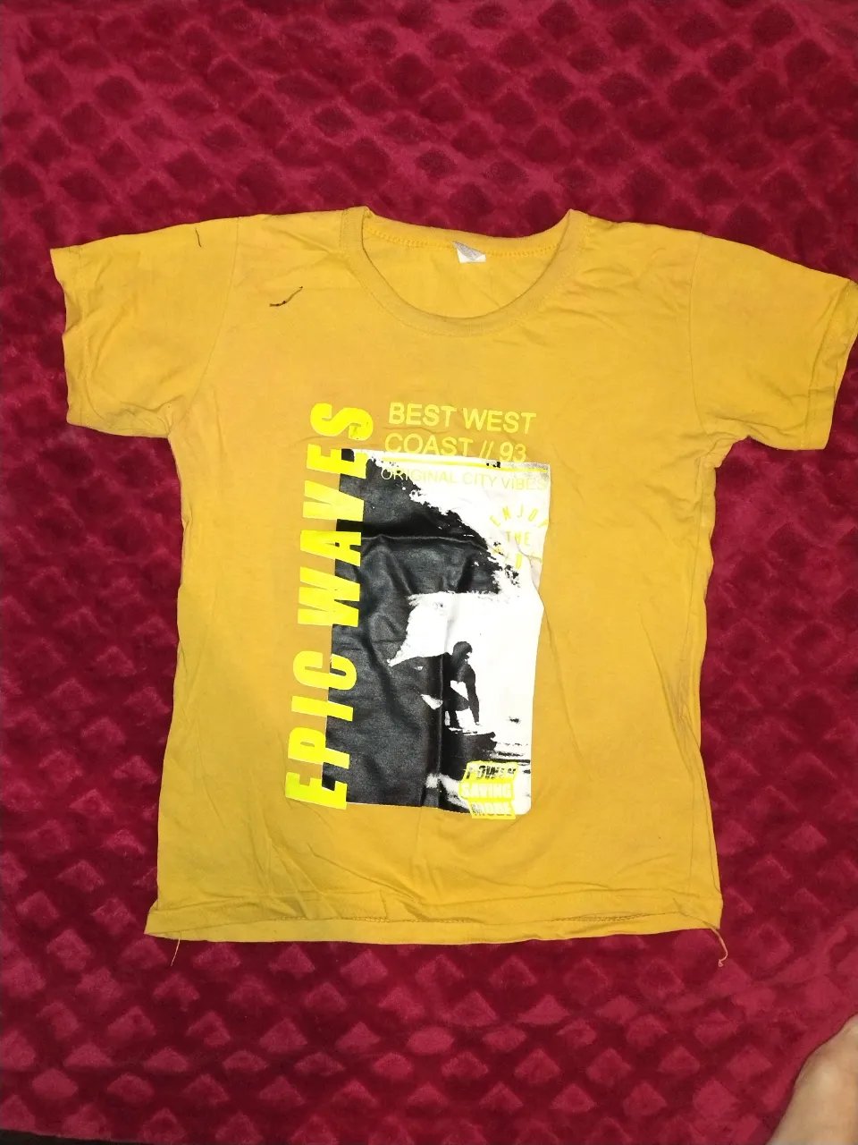 Remera niño · Talle 7 años / 122 cm