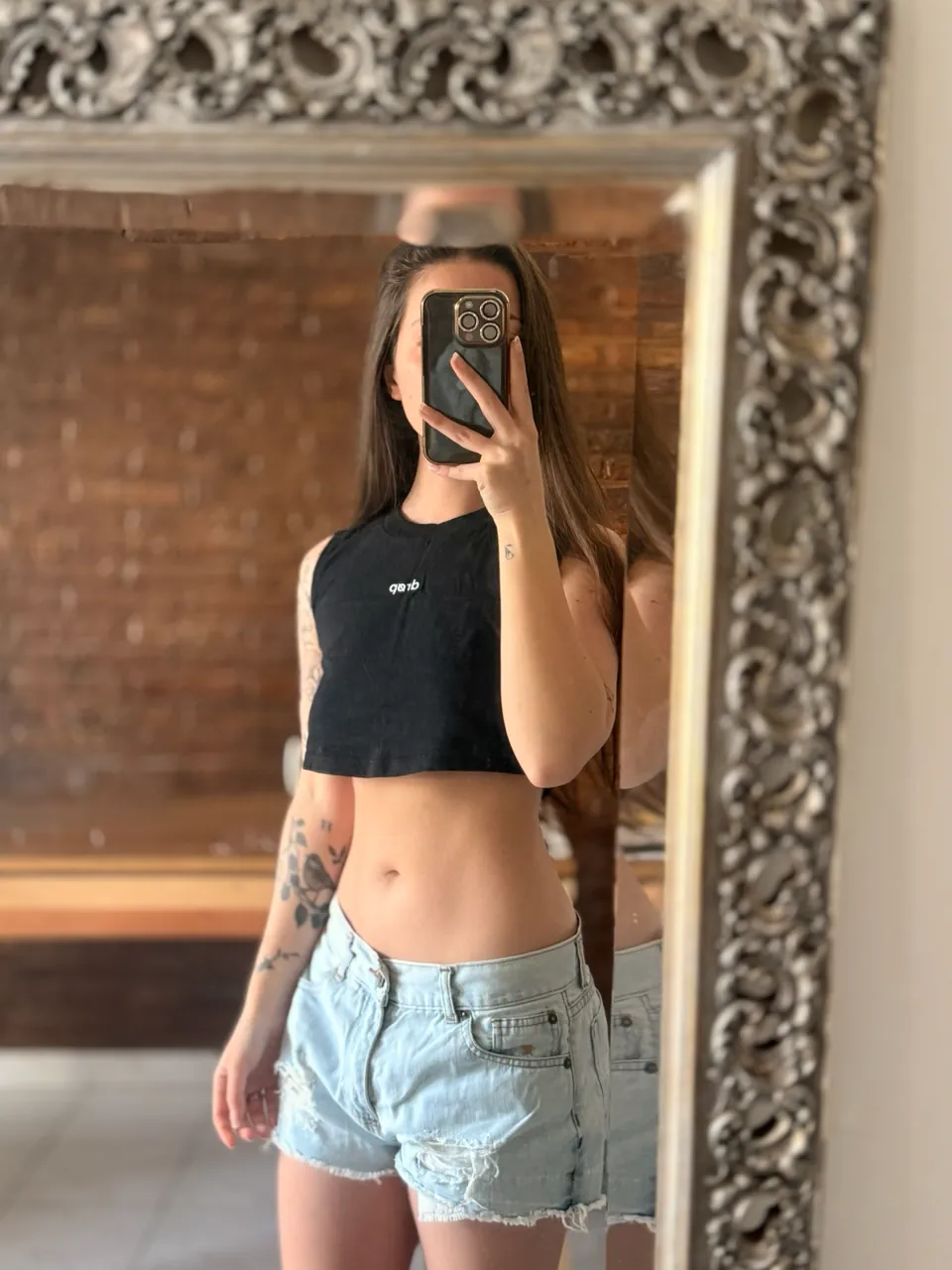 Musculosa Drop denim - imagen 1