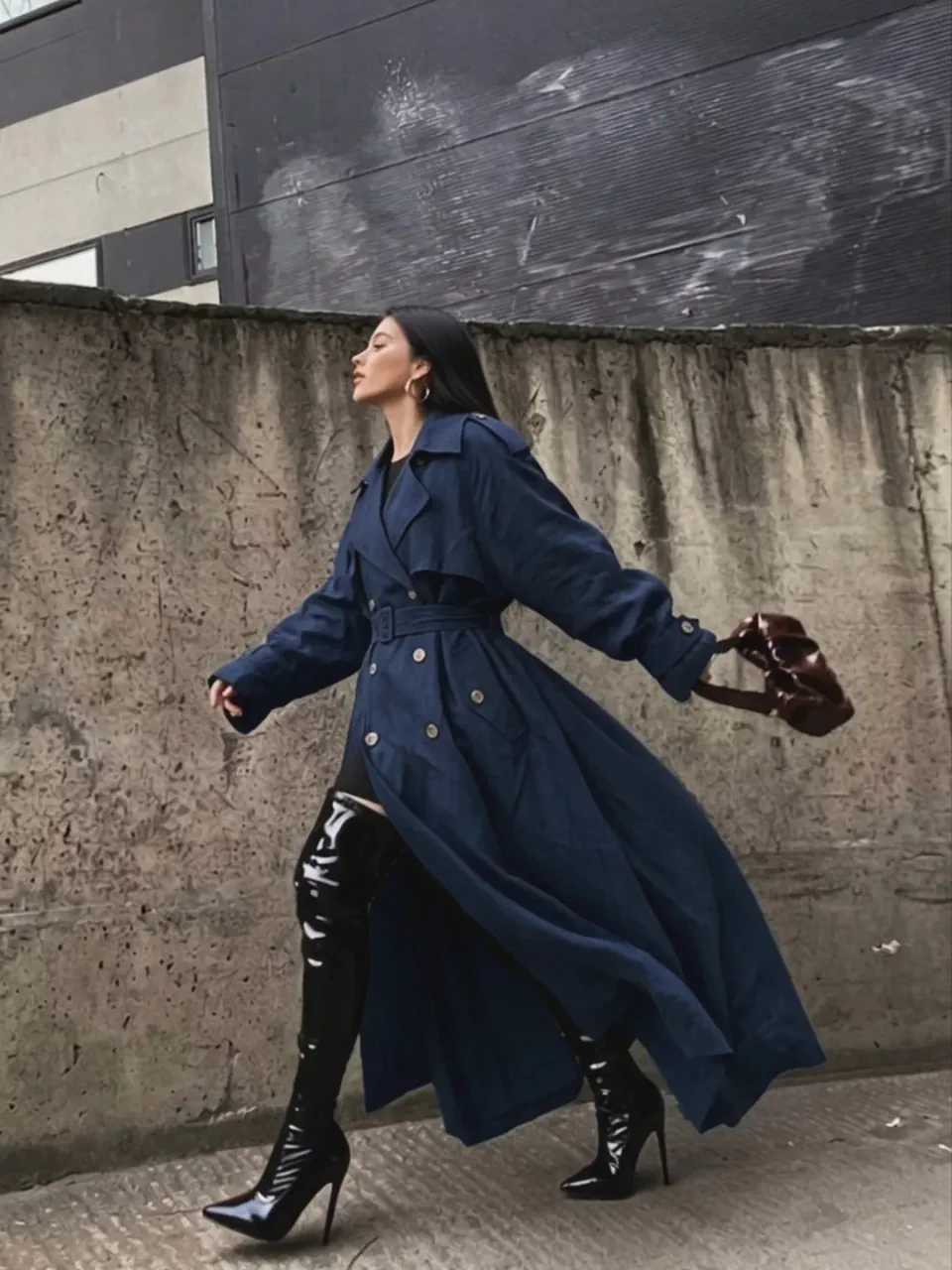 Trench Sin marca · Talle XL