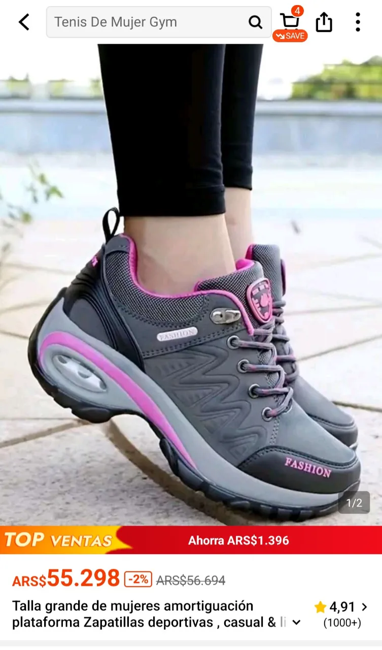 Zapatillas Shein - imagen 1