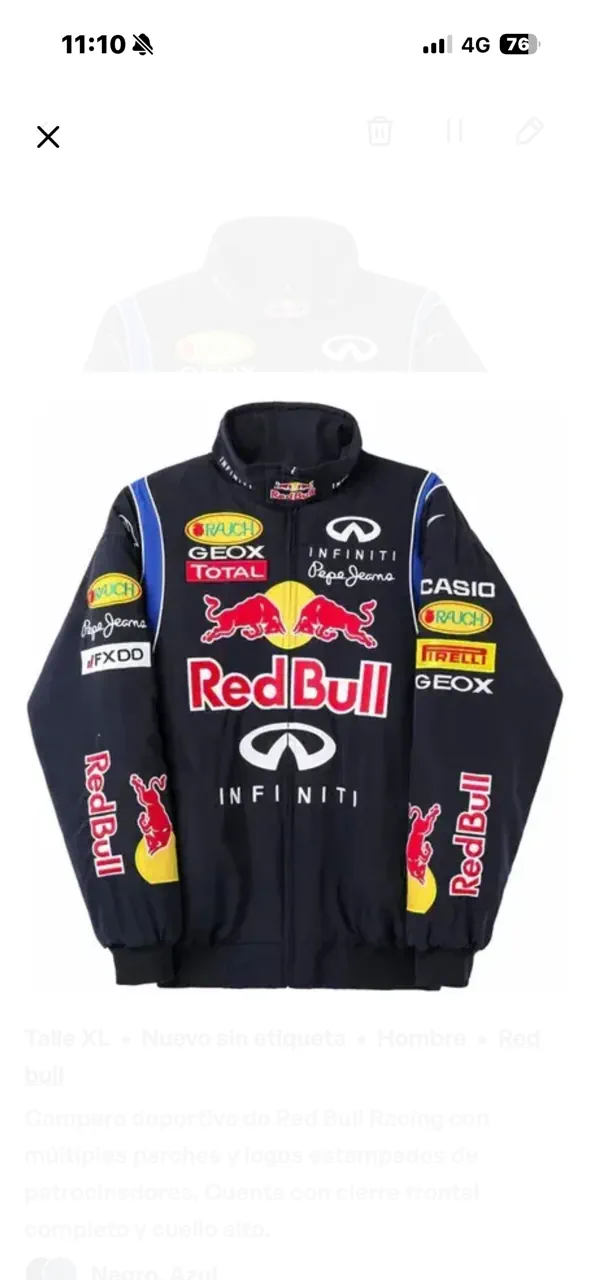 Campera Red bull - imagen 1