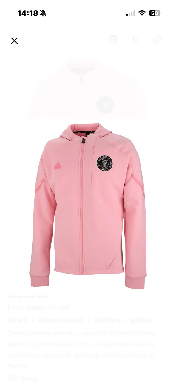Buzo adidas - imagen 1