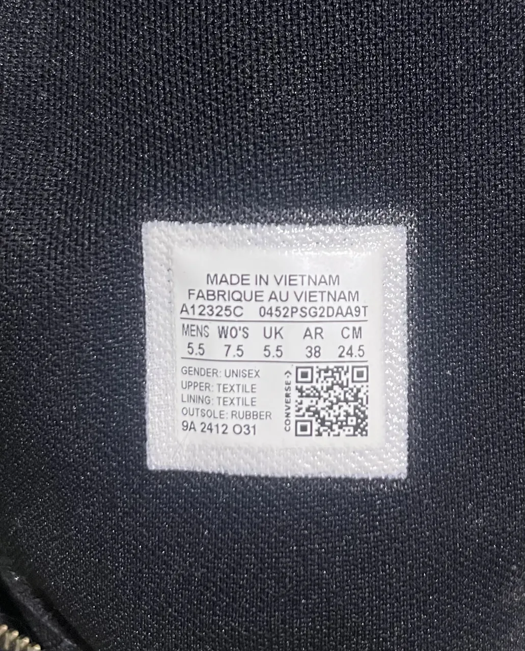 Converse · Talle AR 38
