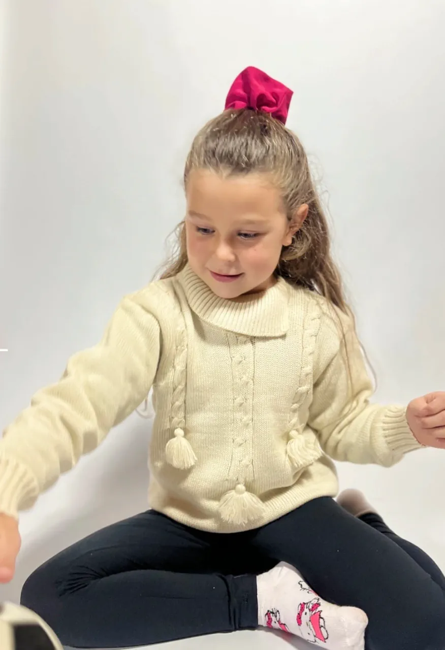 Sweater de cuello alto Sumeria sweaters · Talle 4 años / 104 cm