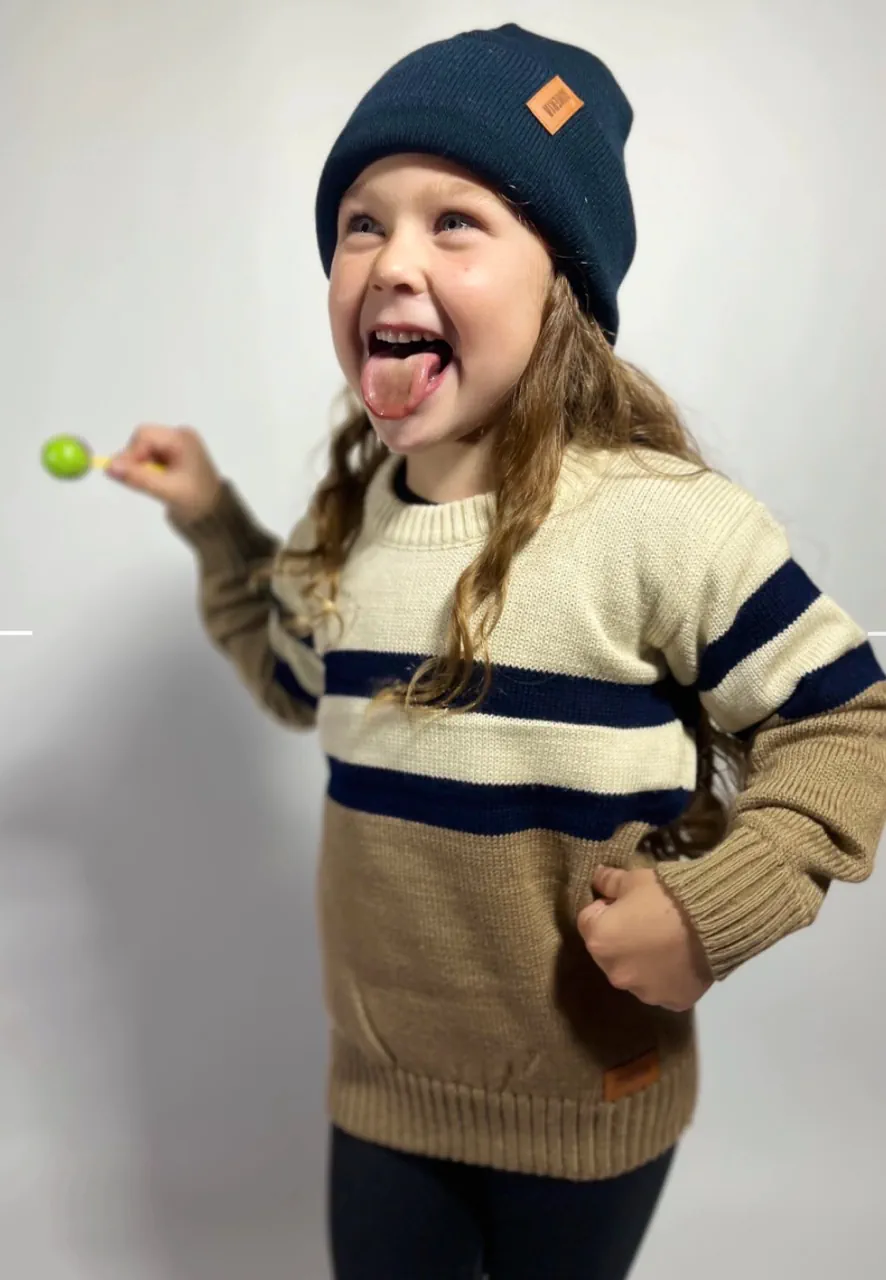 Sweater de cuello redondo Sumeria sweaters · Talle 3 años / 98 cm
