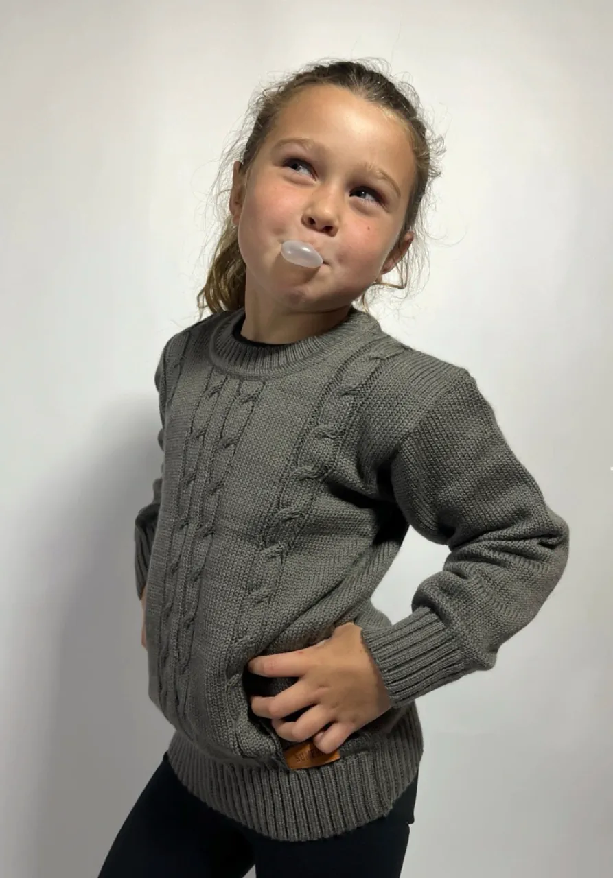 Sweater de cuello redondo Sumeria sweaters · Talle 4 años / 104 cm