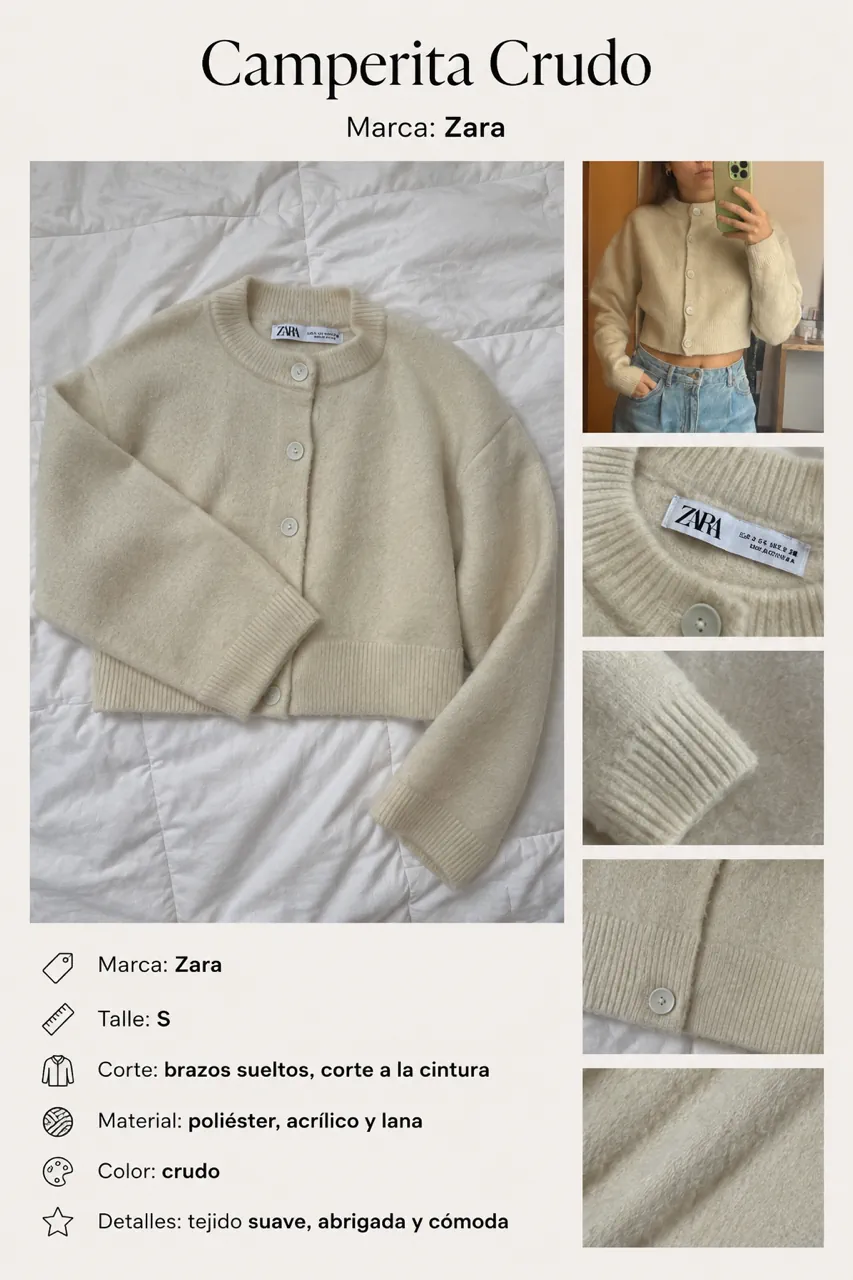 Campera Zara - imagen 1