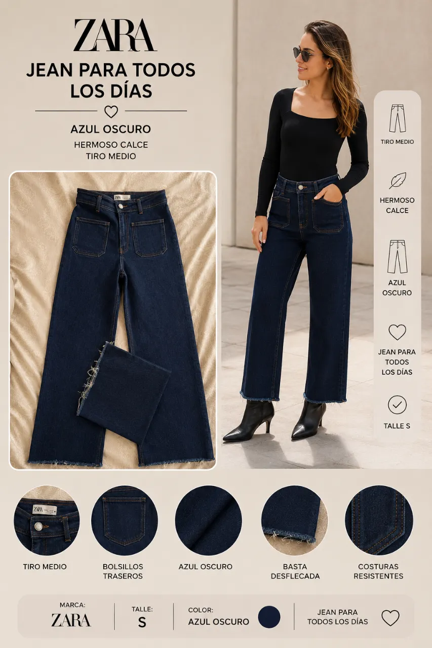 Zara · Talle EU 36