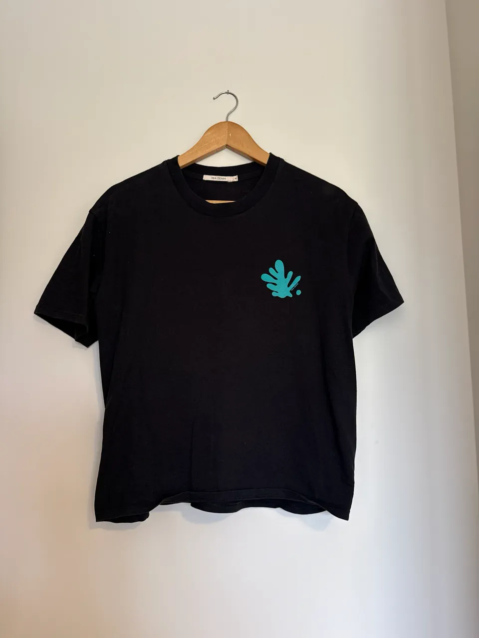 Remera Mía denim · Talle M