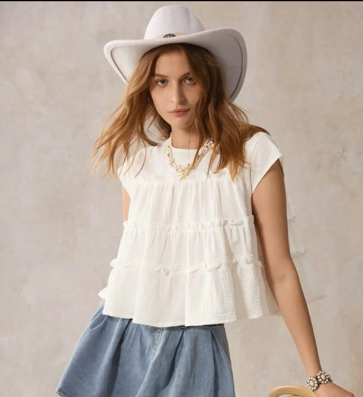 Blusa Bohemela · Talle M