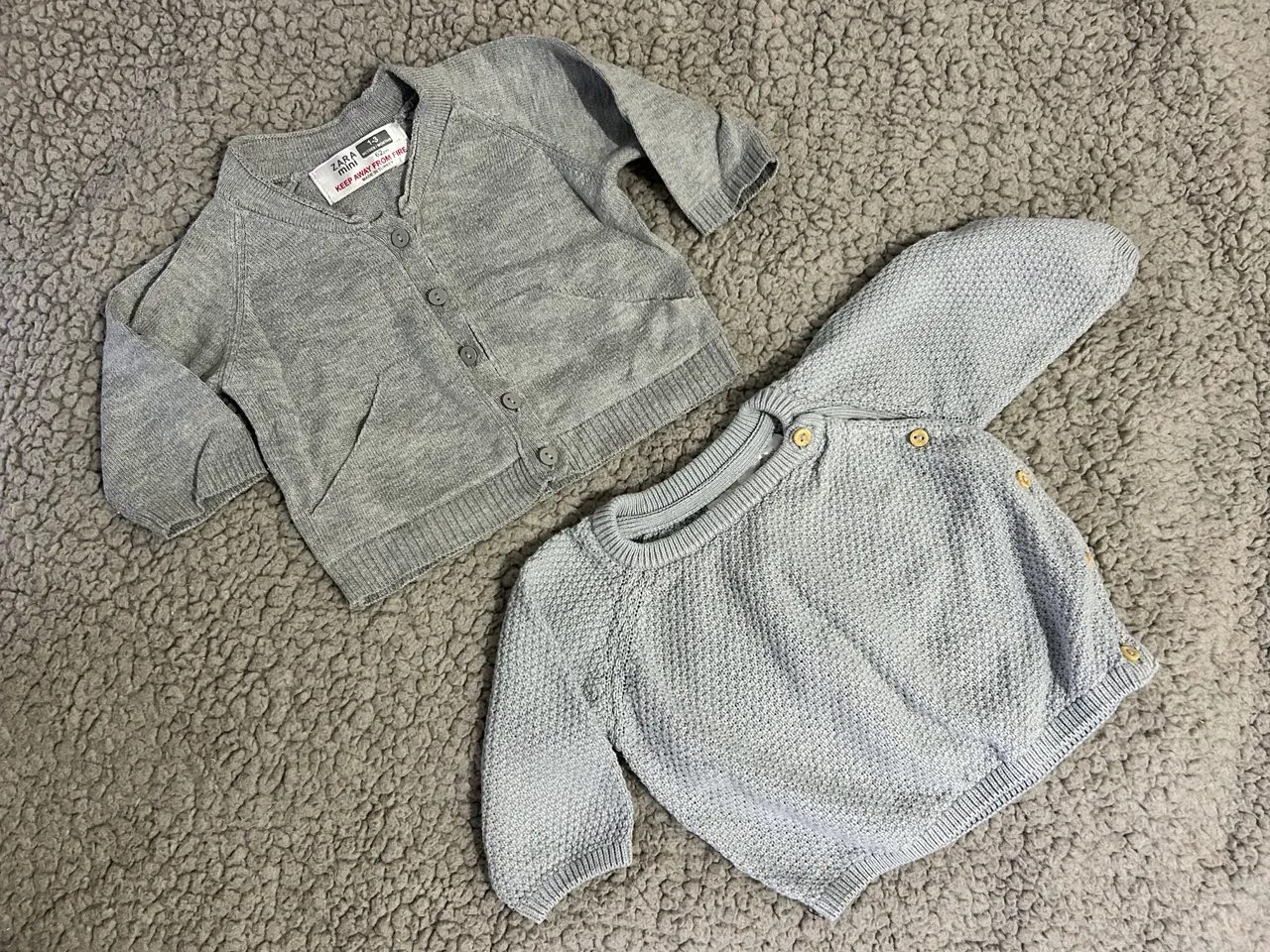 Body Zara · Talle 1-3 meses / 56 cm