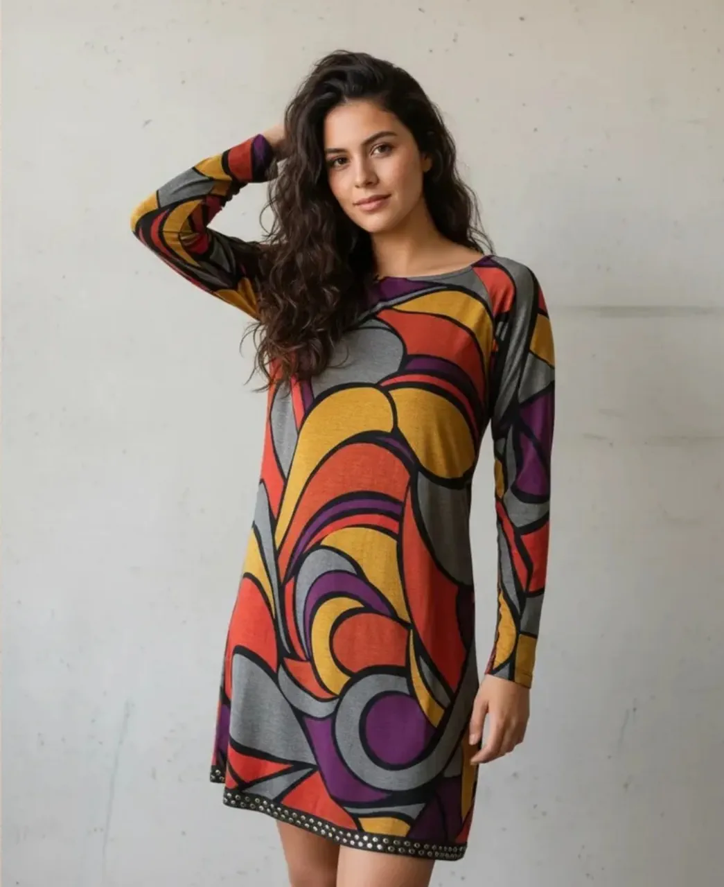 Vestido Msk made in usa - imagen 1