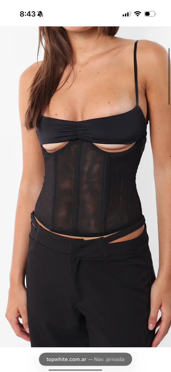 Topwhite · Talle S