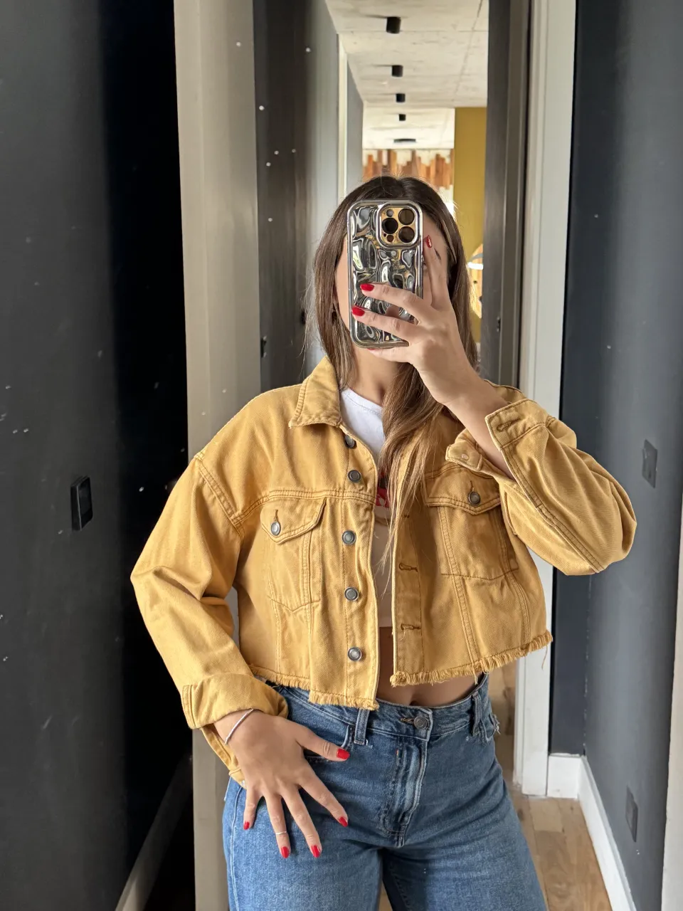 Campera Stradivarius · Talle S
