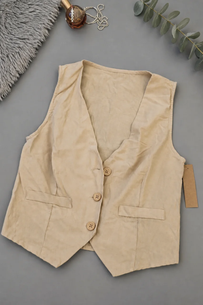 Chaleco Merengue · Talle M
