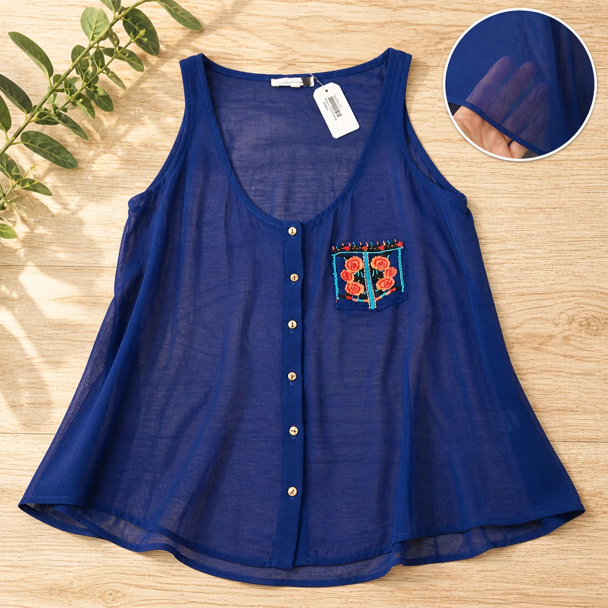 Musculosa Merengue · Talle M