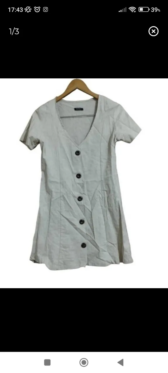 Vestido Bachino · Talle L