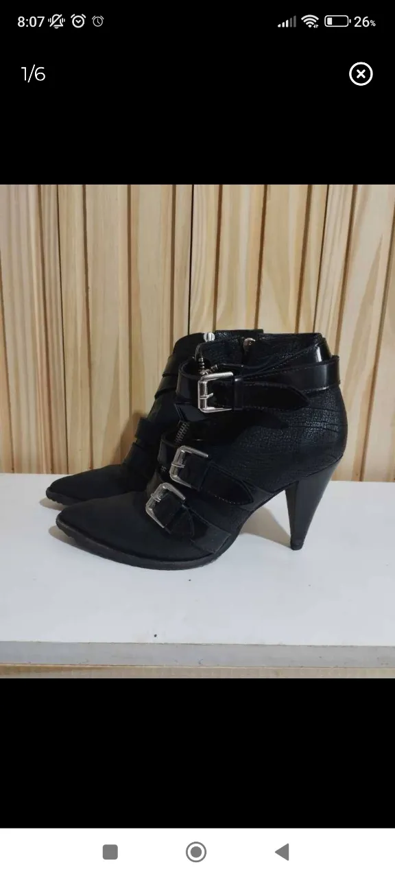 Botines Jazmín Chebar · Talle AR 37