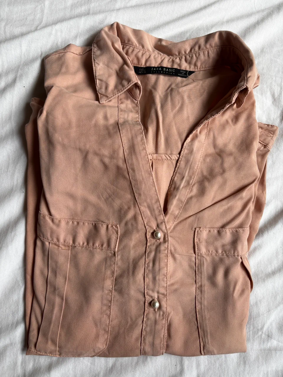 Camisa Zara Basic · Talle S