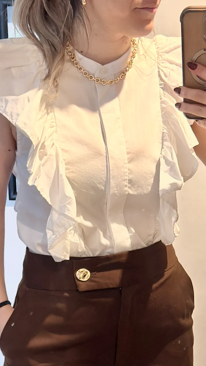 Blusa melocoton - imagen 1