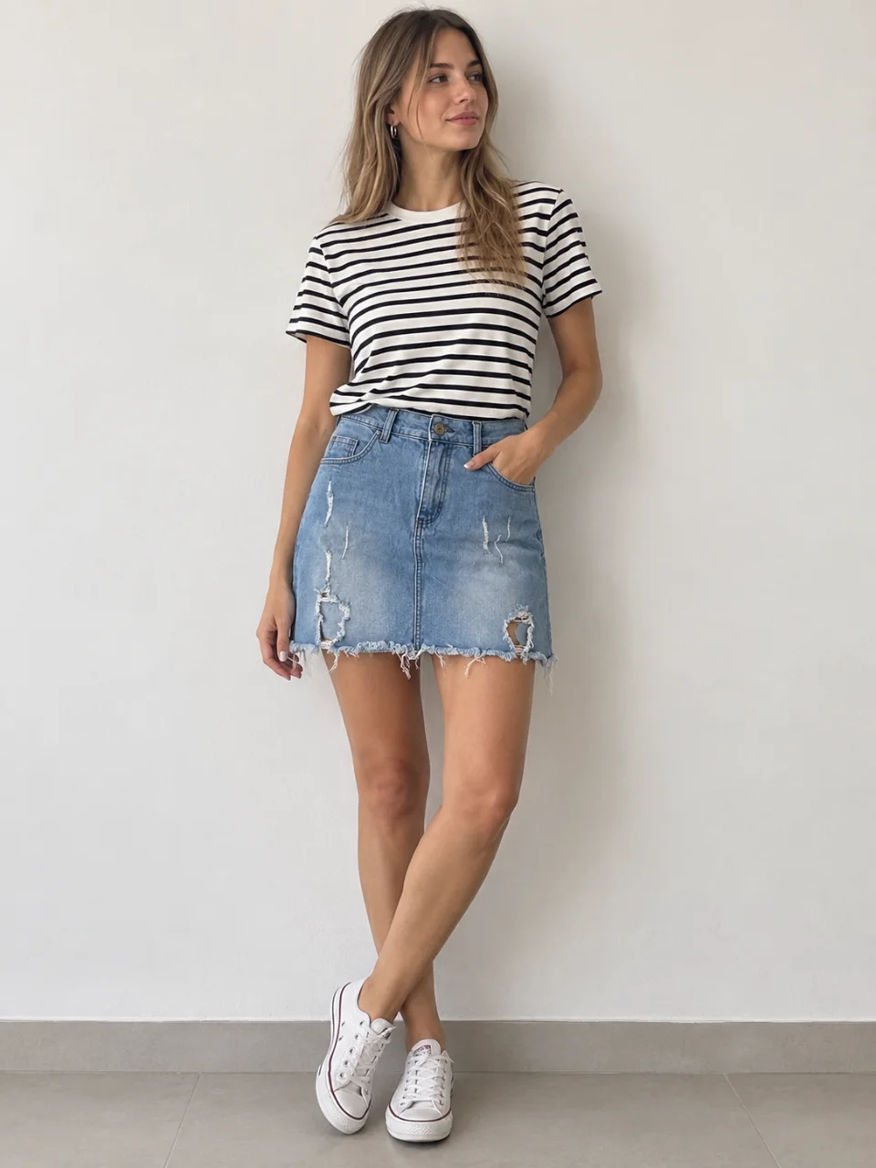 Minifalda Andina · Talle S