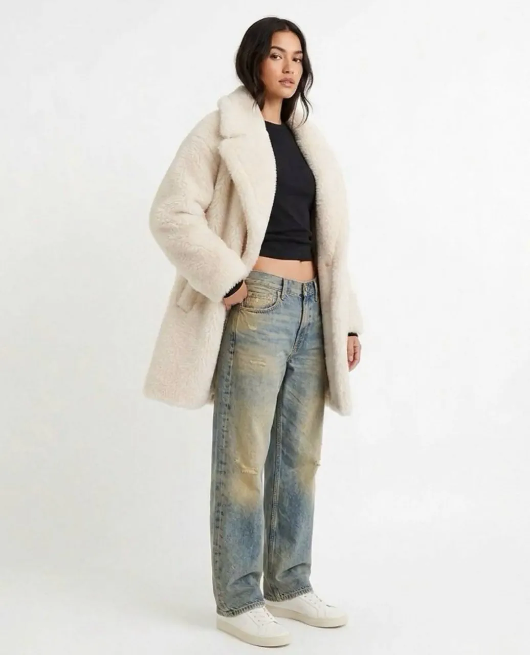 Tapado Topshop · Talle S