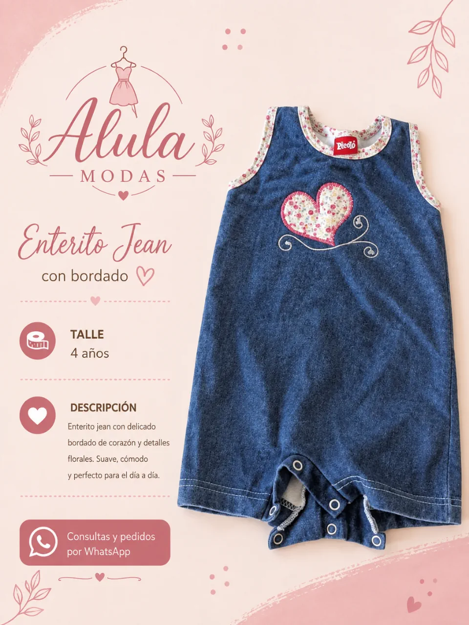 Picolo · Talle 6-9 meses / 68 cm