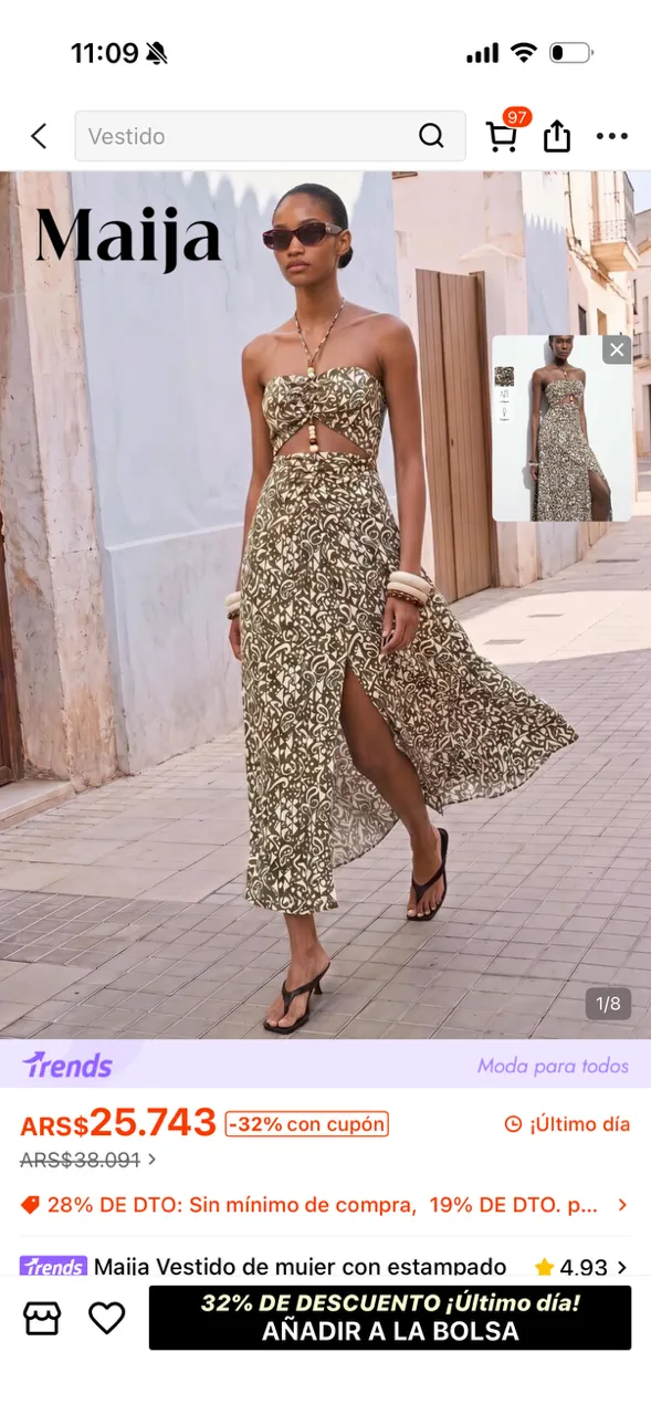 Vestido Shein - imagen 1