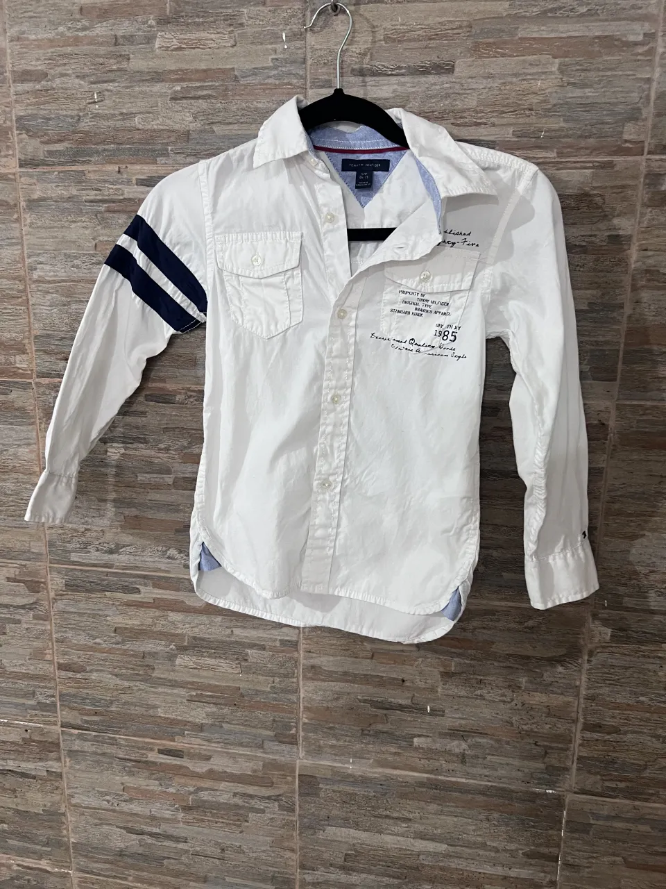 Camisa manga larga Tommy Hilfiger · Talle 6 años / 116 cm