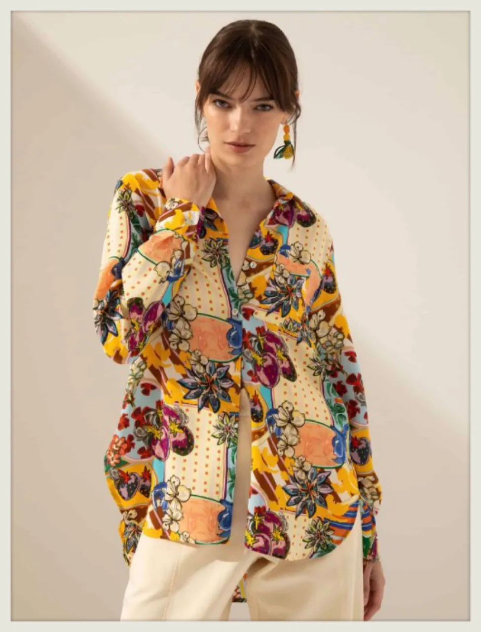 Camisa Jazmín Chebar - imagen 1