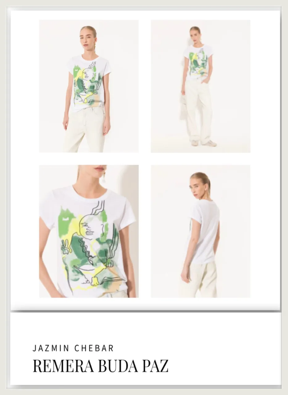 Remera Jazmín Chebar - imagen 1