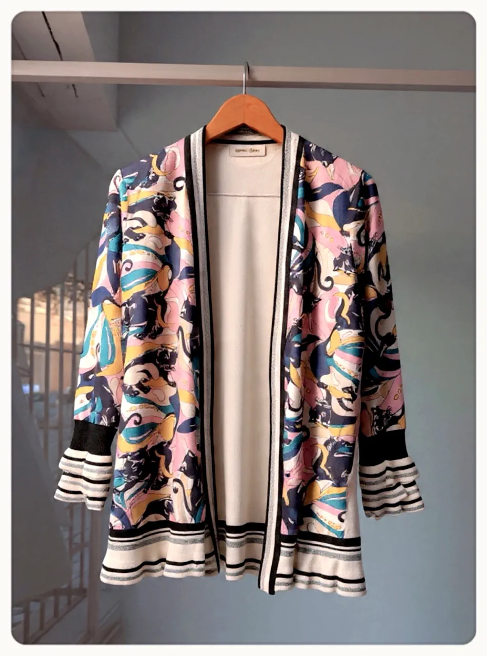Cardigan Jazmín Chebar · Talle 1
