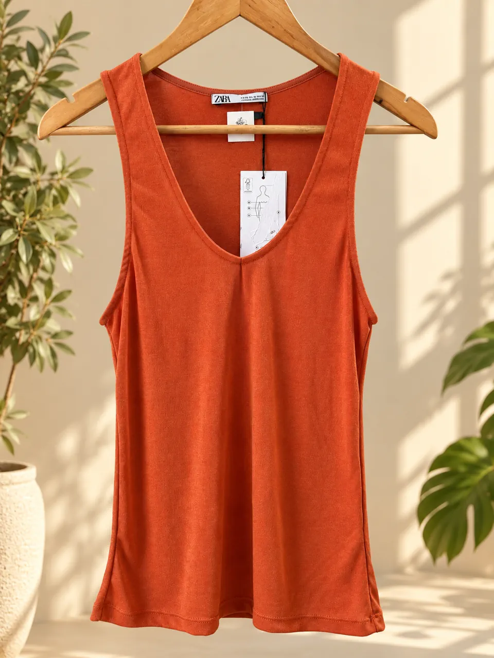 Musculosa Zara · Talle M