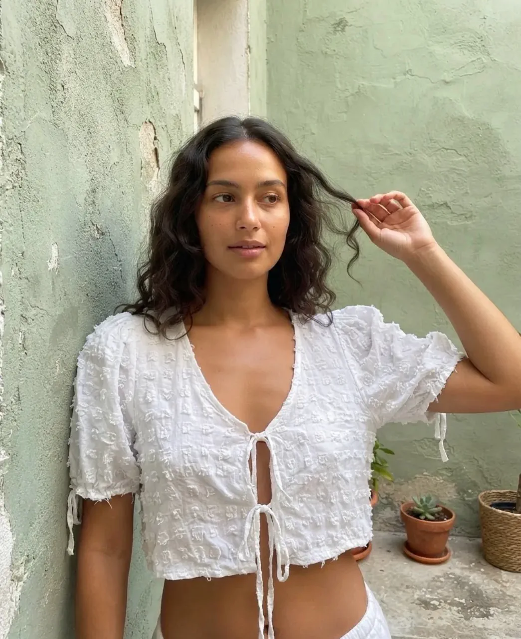Blusa Ay Not Dead · Talle único