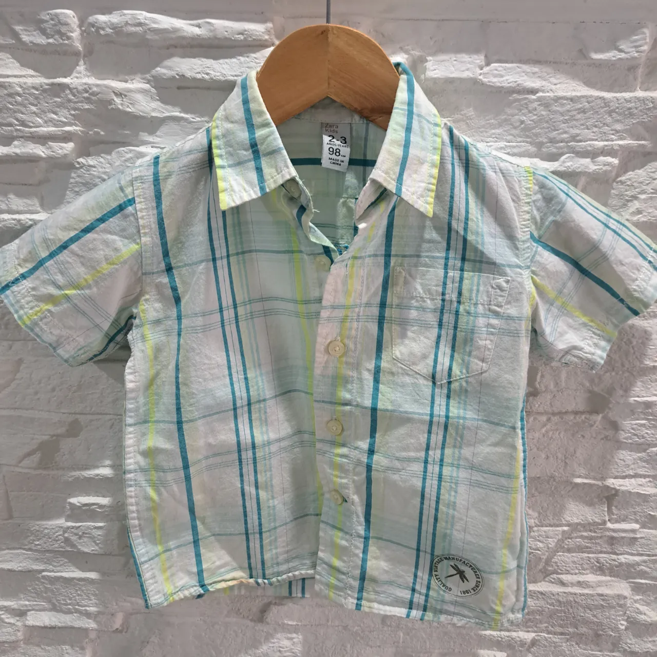 Camisa Zara Kids · Talle 3 años / 98 cm