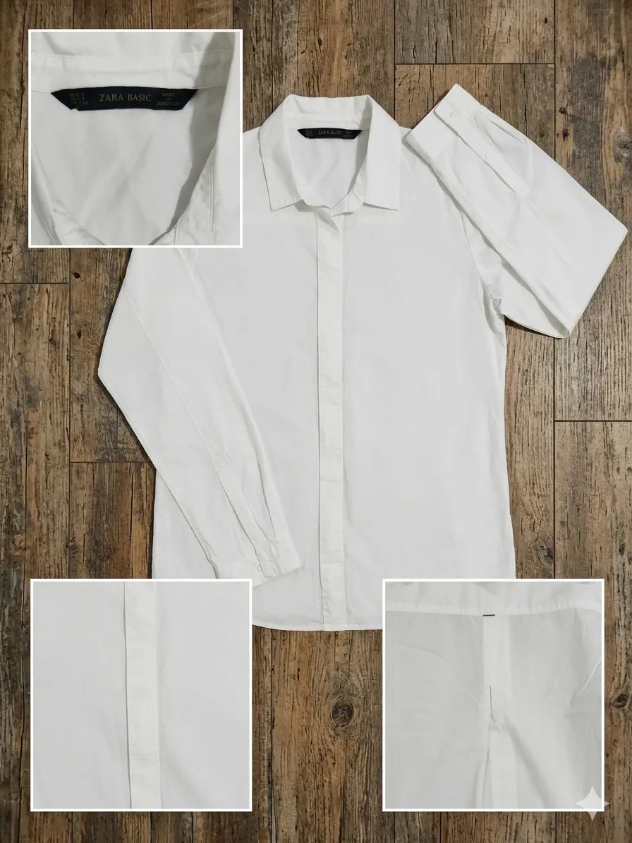 Camisa Zara Basic - imagen 1